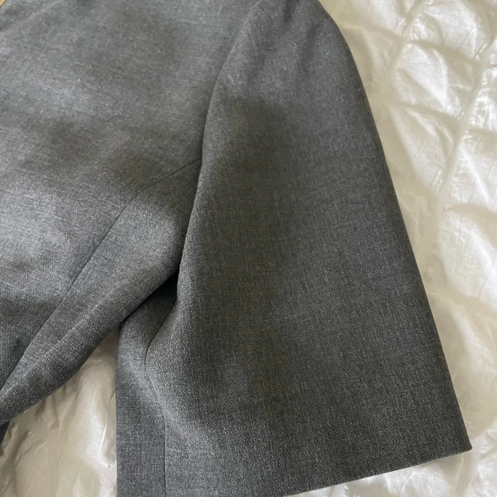 Stella Mcartney gray shift dress - Picture 3 of 9
